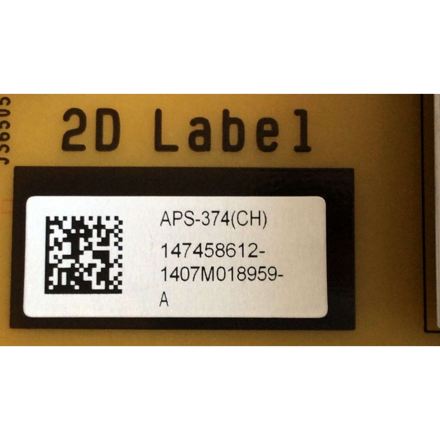 FUENTE DE PODER PARA TV SONY / NUMERO DE PARTE 147458612 / 1-893-326-11 / APS-374 / 1-474-586-12 / APS-374(CH) / MODELOS KDL60W610B / KDL60W630B / KDL-60W610B / KDL-60W630B - Imagen 2